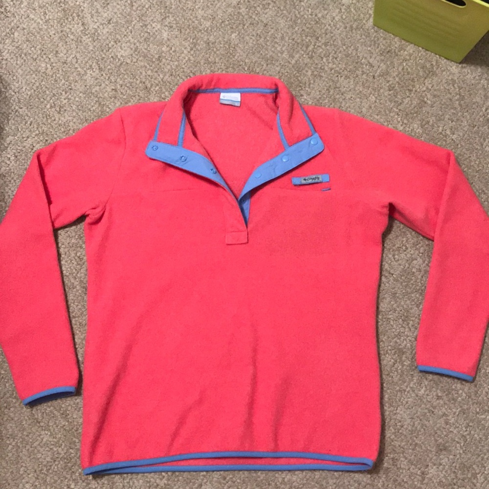 Pink/Blue Columbia Pullover
